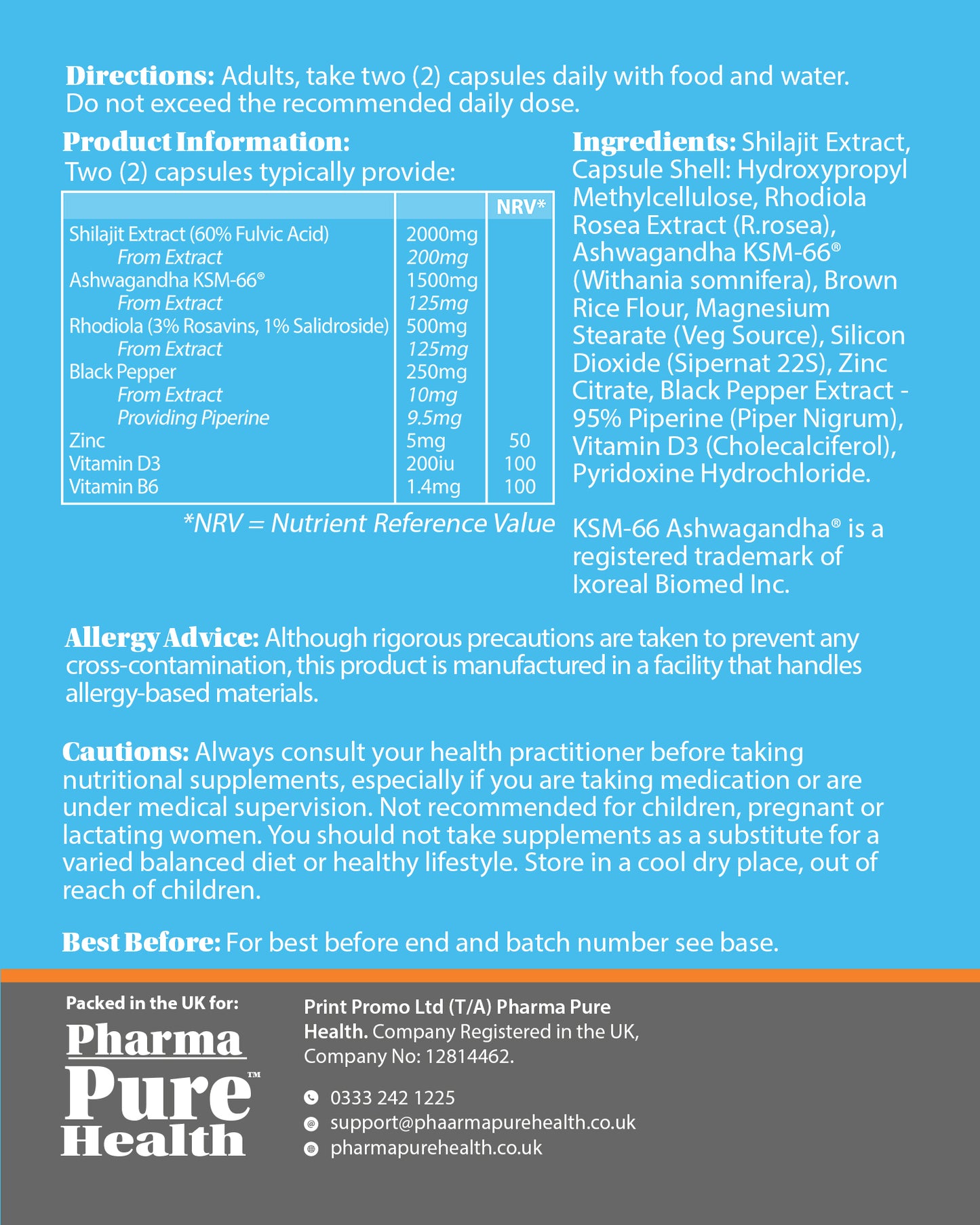 Shilajit Complex