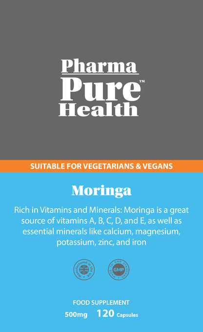 Moringa 500mg 120 capsules