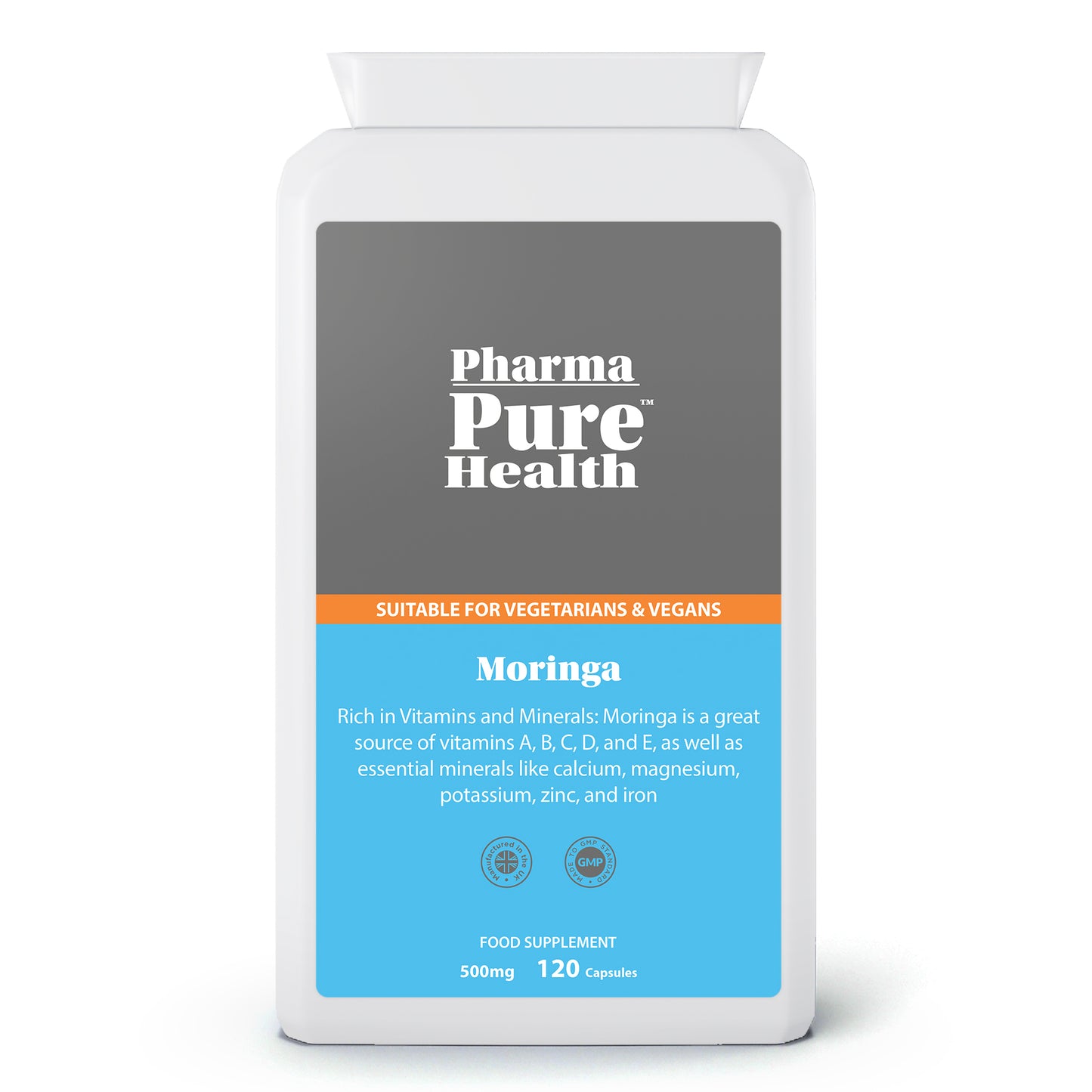Moringa 500mg 120 capsules