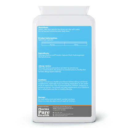 Moringa 500mg 120 capsules